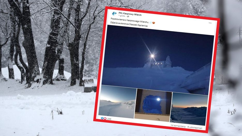 Coraz więcej śniegu w Tatrach