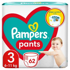 Koniec z przykrymi niespodziankami z Pampers Pants Stop & Protect