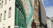 Poznań: Mural "Rzeka warta Poznania". sztuka, która przypomina o tożsamości miasta