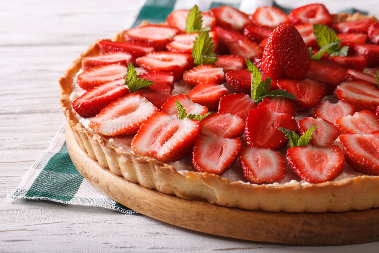 How to make a perfect french strawberry tart at home