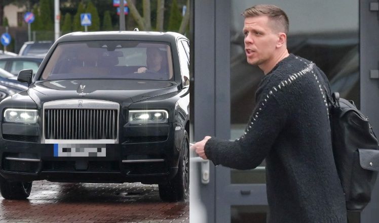 Reprezentacja Polski "przyłapana" przed hotelem