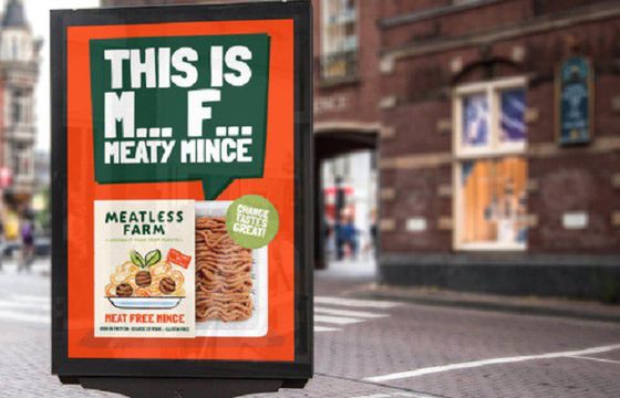 Prowokacyjna kampania wegemarki Meatless Farm