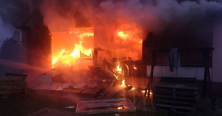 Tragiczny finał pożaru w Bodzechowie