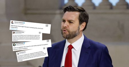 Komentują wystąpienie J.D. Vance'a. "Kuriozalne"