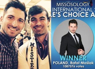 Mister International: Rafał Maślak WYGRAŁ głosowanie internautów!