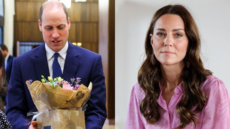 Książę William wrócił do pracy. Wspomniał o księżnej Kate