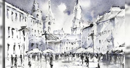 „Akwarela w Ogrodzie” – odkryj piękno natury na wystawie w Dworku Kościuszków