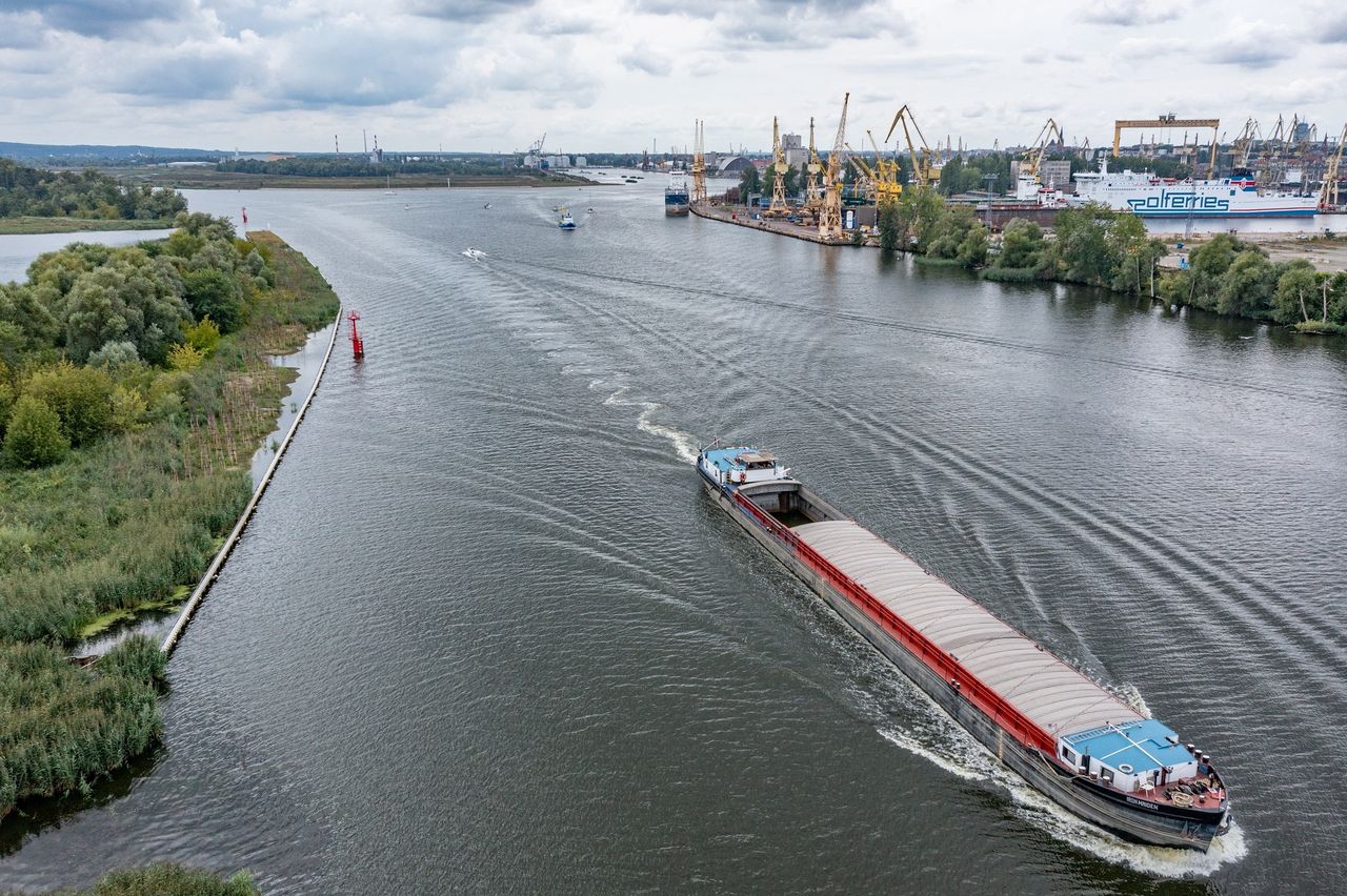 Fot. Port w Szczecinie, źródło: MFiPR