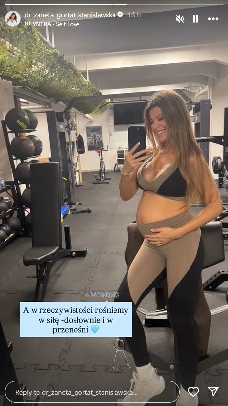 Żaneta Gortat odsłania ciążowy brzuch