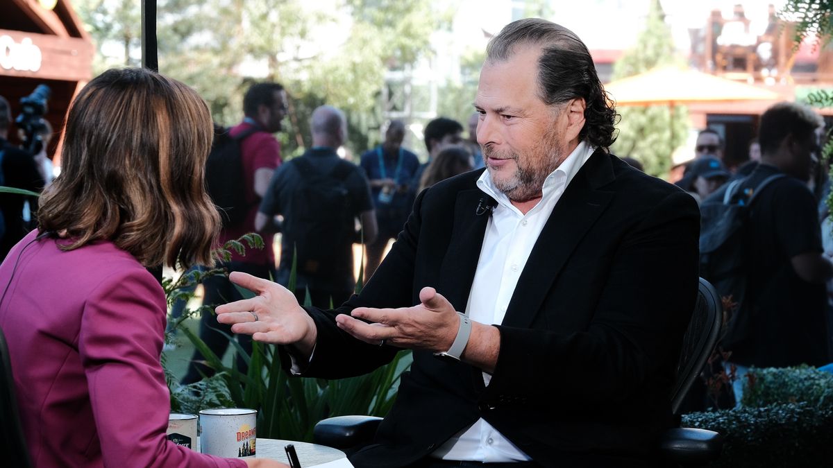 Salesforce CEO Marc Benioff Interview
Bloomberg
2022 dreamforce conference, information technology, us, tech, u.s.a., americas, business news, american, united states of america, industries, north american
