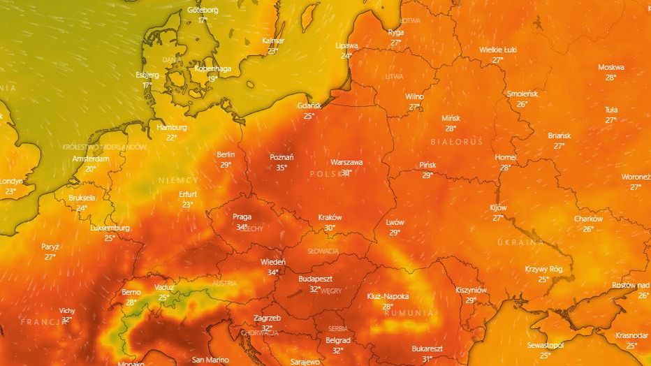 Do Polski znów nadciąga upał