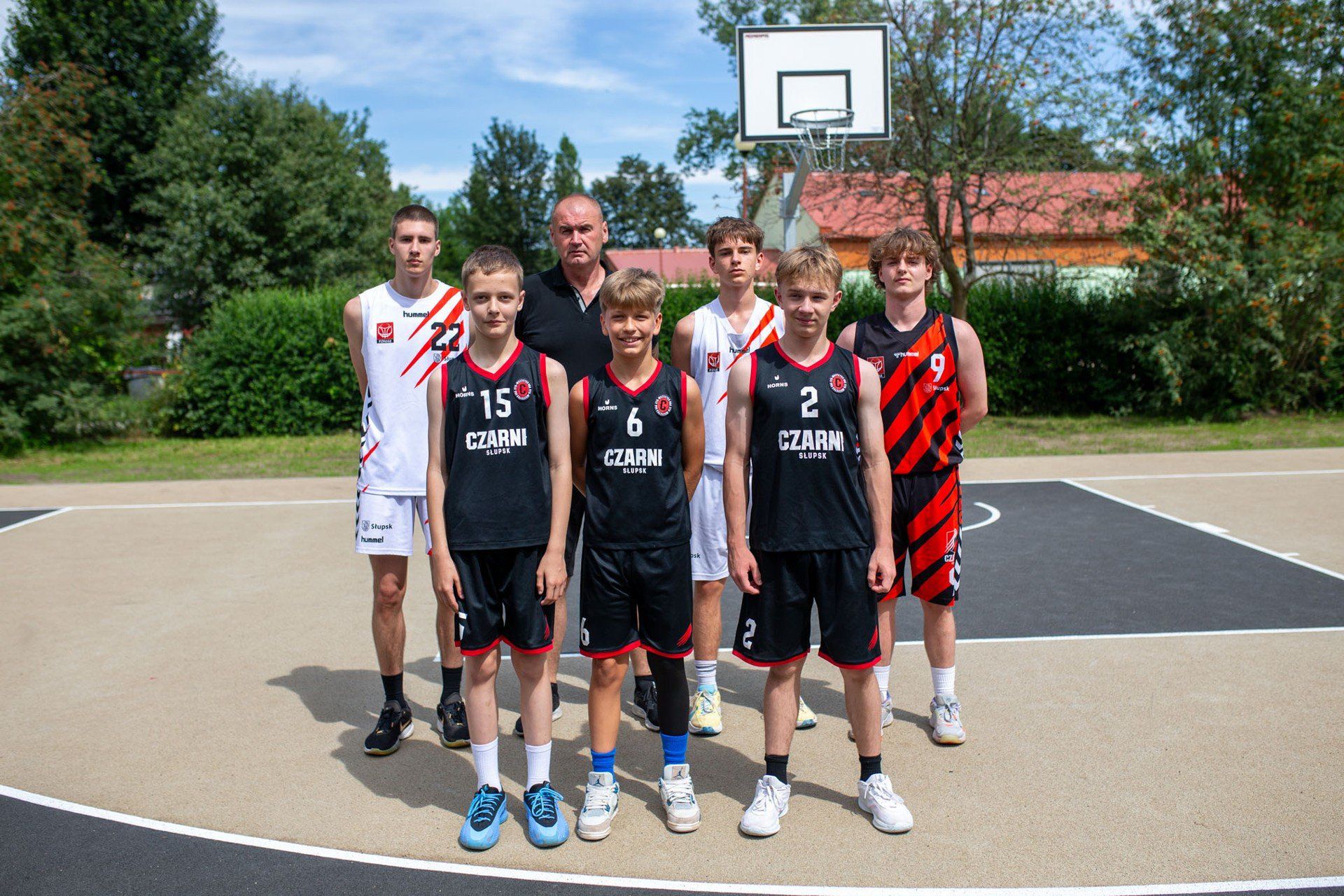W Parku Kultury i Wypoczynku w Słupsku powstały cztery nowe boiska do koszykówki 3x3