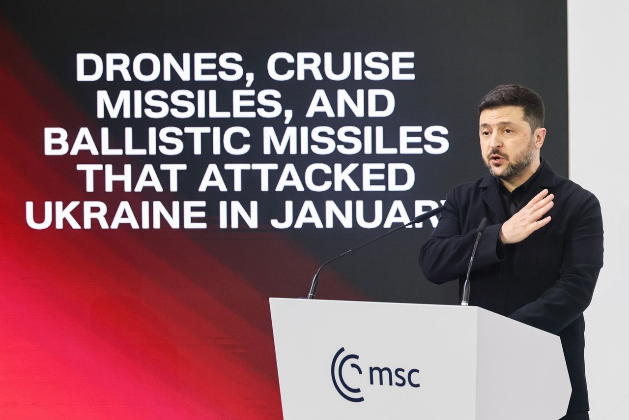 Zełenski w Monachium: Ukraina ma najsilniejszą armię w Europie