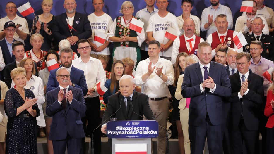 Kaczyński w Elblągu. Zwolennicy PiS sfrustrowani