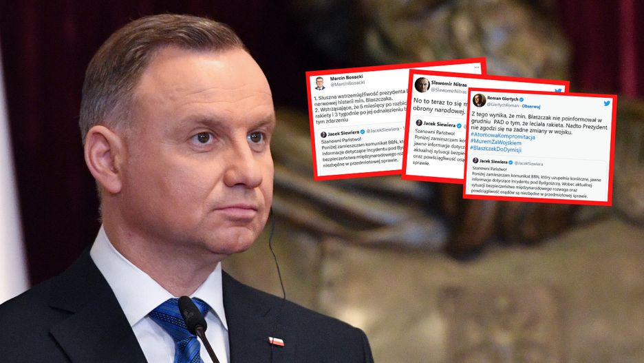 Rakieta z Rosji pod Bydgoszczą. BBN wywołało lawinę komentarzy 