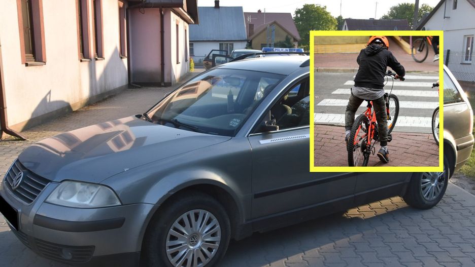 Wjechał w 12-latka na rowerze i odjechał