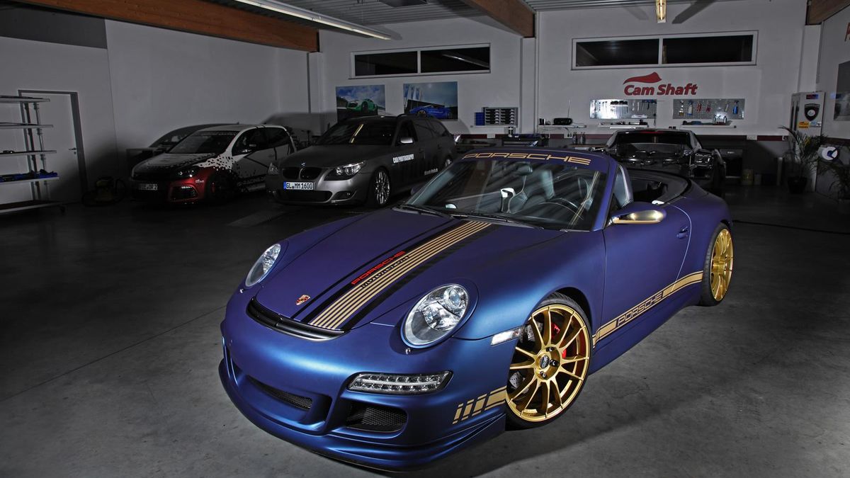 Porsche 911 Carrera S Cabriolet według Cam Shaft & PP-Performance 1