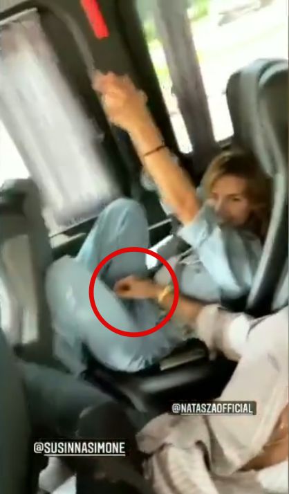 Natasza Urbańska łapana za miejsce intymne?! 