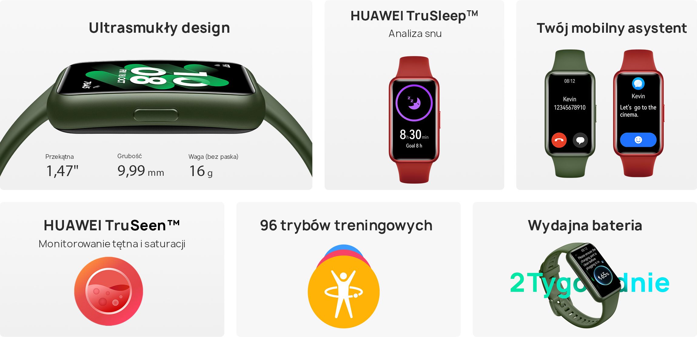Huawei Band 7 oficjalnie. To główny rywal opaski Xiaomi 4
