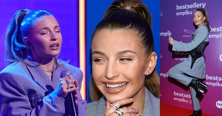 Bestsellery Empiku 2021. Julia Wieniawa wygina się na ściance i DEBIUTUJE na scenie W ROLI PIOSENKARKI (ZDJĘCIA)