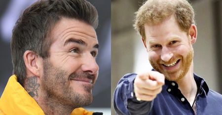 David Beckham chwali księcia Harry'ego: "Każdy ojciec chce być TAKI JAK ON"