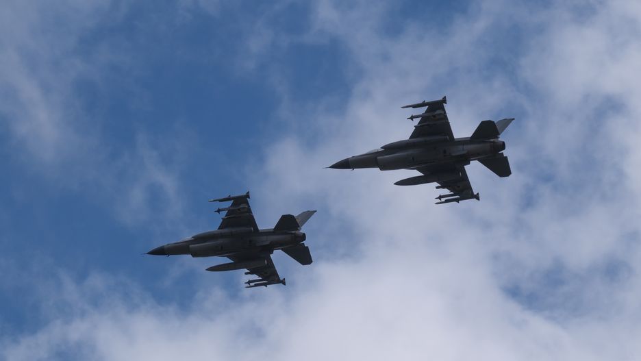 F-16 w Ukrainie - zdjęcie ilustracyjne
