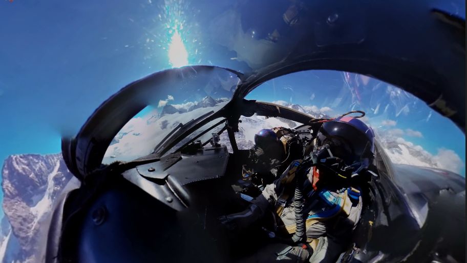 Niezwykłe panoramy 360 stopni z Korei Północnej i z kokpitu wojskowego odrzutowca 1