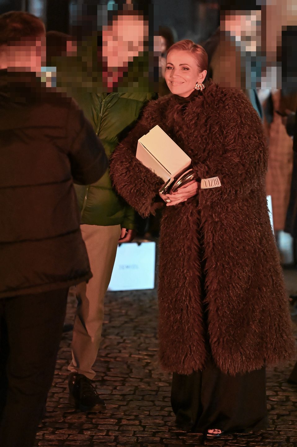 Katarzyna Zielińska za kulisami pokazu Jemioła