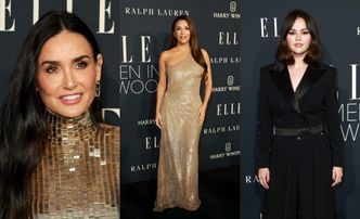 Gwiazdy walczą o tytuł "ikony stylu" na imprezie "Elle": Demi Moore, Eva Longoria, Selena Gomez