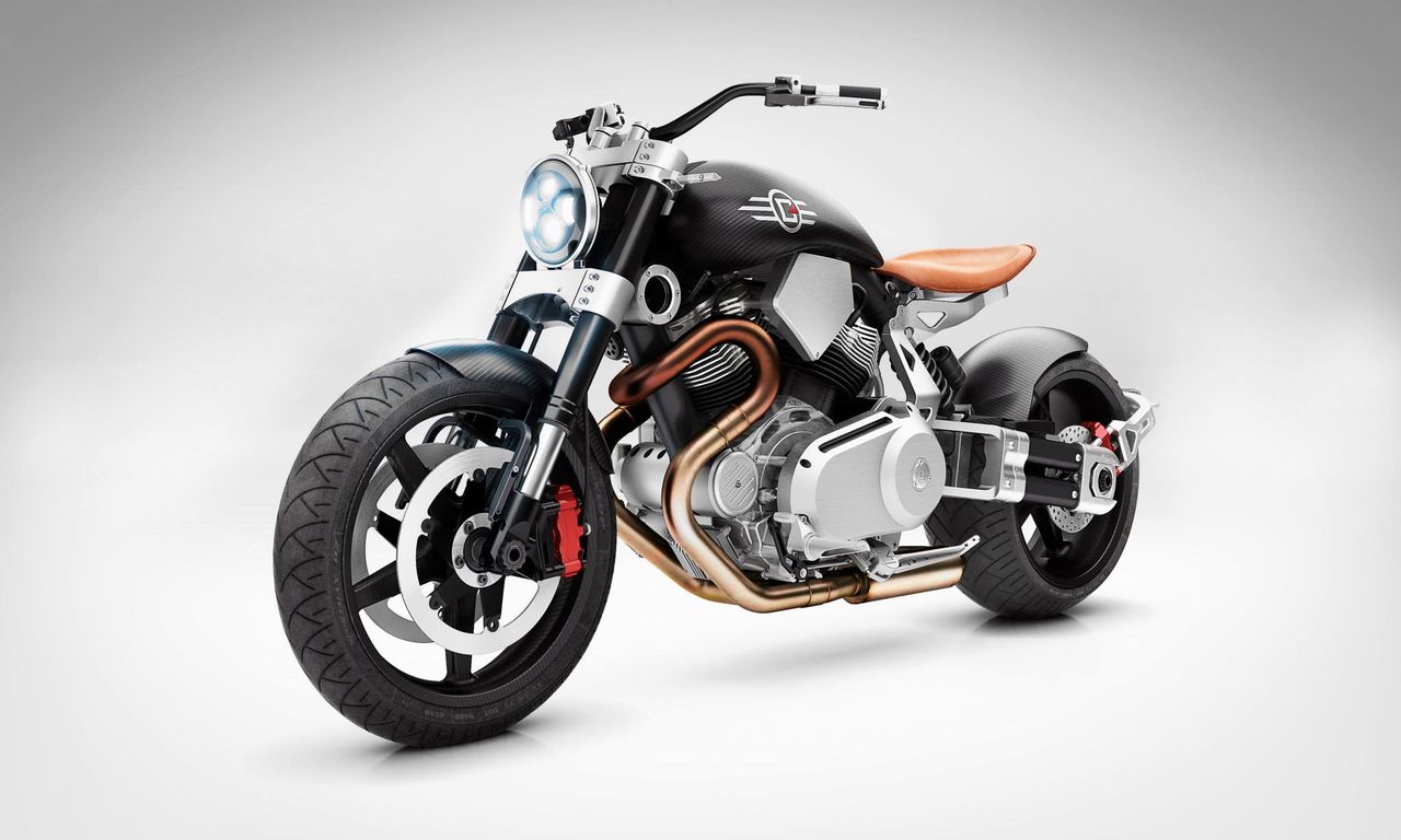 Bardzo elitarny motocykl: Confederate Hellcat Speedster