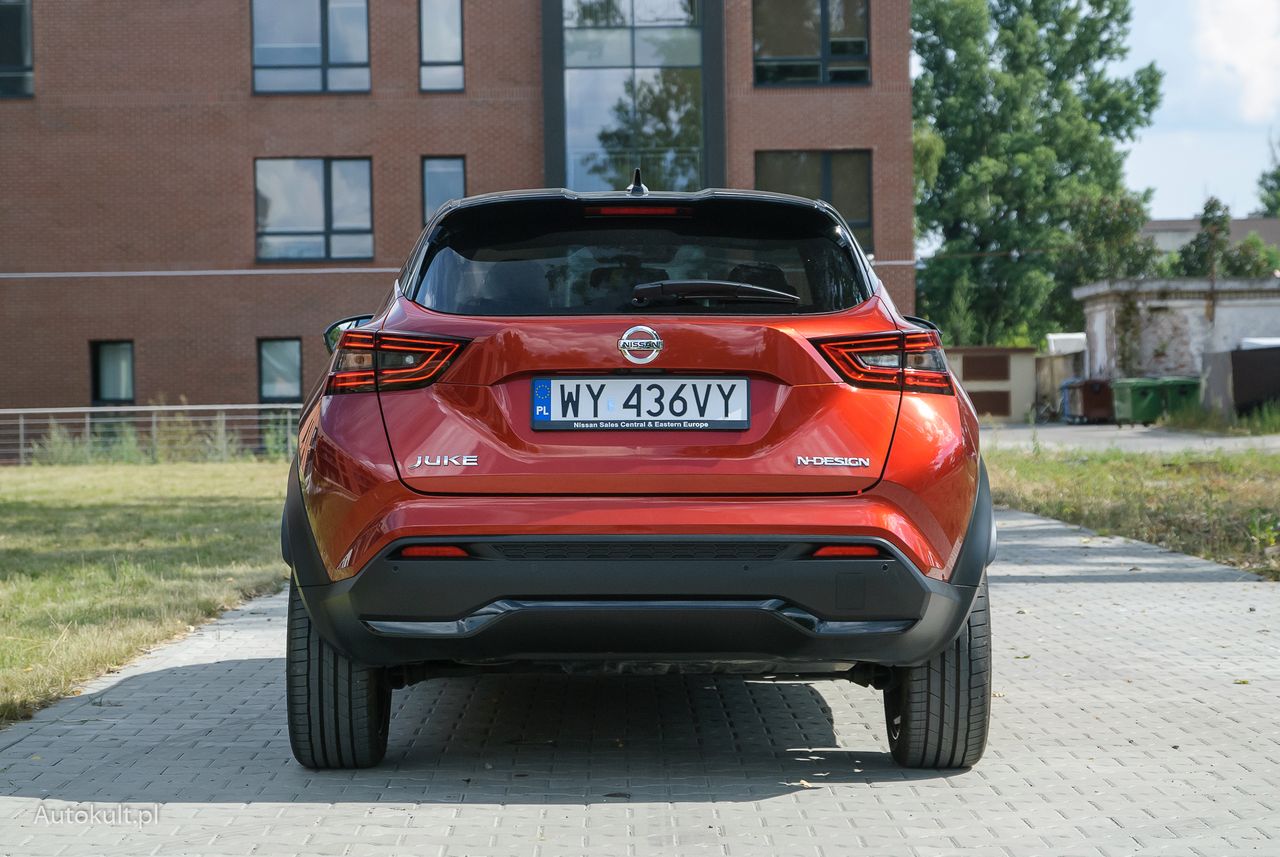 Nissan Juke - tył