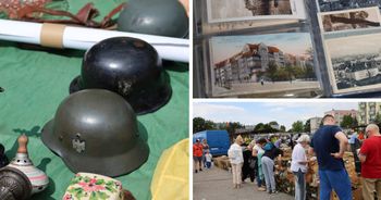 Gliwice: Są militarne artefakty. To można kupić na giełdzie staroci