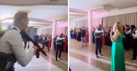Co tam się działo. Wparowali na studniówkę. Aż podniosła ręce