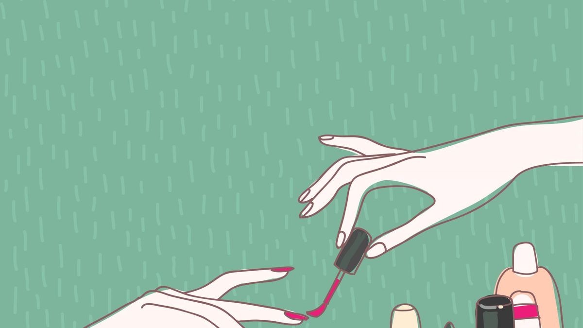 Malowanie paznokci w ciąży