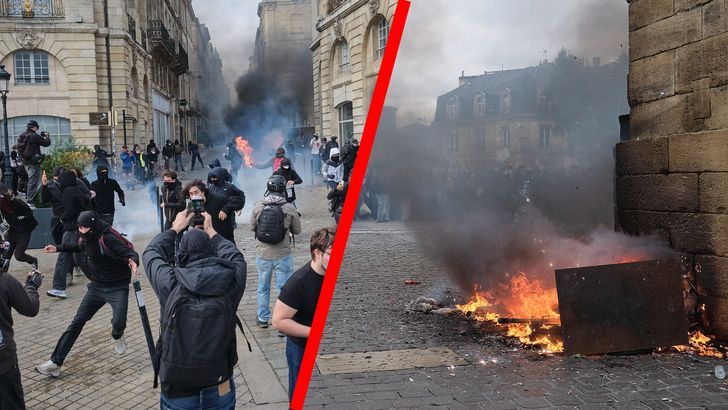 "To była scena grozy". Właściciele sklepów we Francji liczą straty