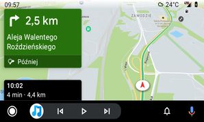 Yanosik w Android Auto