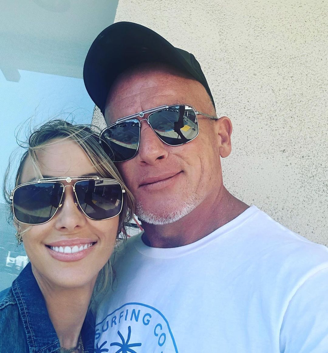 Tish Cyrus z mężem