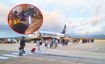 Chaos na pokładzie. Samolot Ryanair z Wielkiej Brytanii musiał awaryjnie lądować