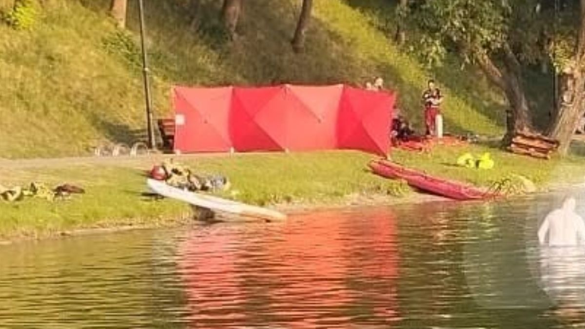 Akcja WOPR w Wąbrzeźnie.