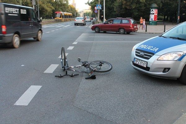 Miejsca, gdzie w Warszawie dochodzi do największej liczby wypadków