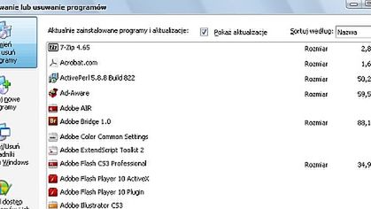 Rejestr XP: Porządki w "dodaj lub usuń programy" 1
