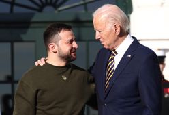 Tak Biden przywitał Zełenskiego. Objął go jak syna