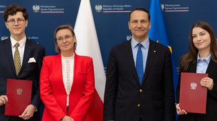 Płocczanie na światowej scenie. Karolina Fabirkiewicz i Michał Wyrębkowski delegatami RP przy ONZ