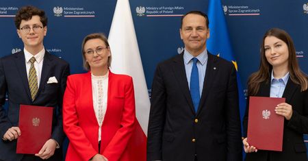 Płocczanie na światowej scenie. Karolina Fabirkiewicz i Michał Wyrębkowski delegatami RP przy ONZ
