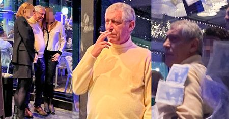 Fernando Santos zabawia się w warszawskiej knajpie i pozuje do zdjęć z fanami. W pewnej chwili został obrzucony BANKNOTAMI (ZDJĘCIA)