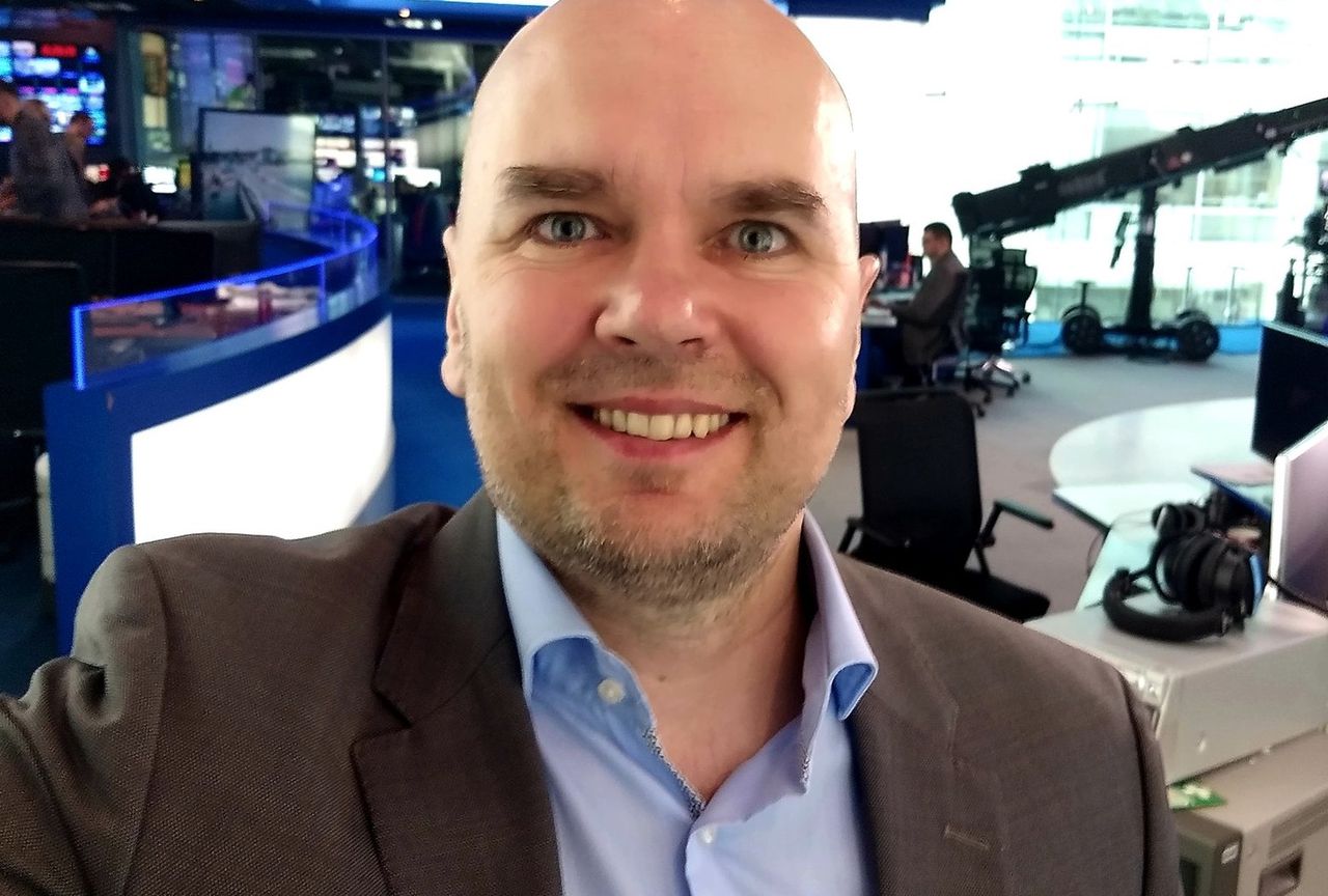 Cezary Grochot od lat jest reporterem "Faktów"
