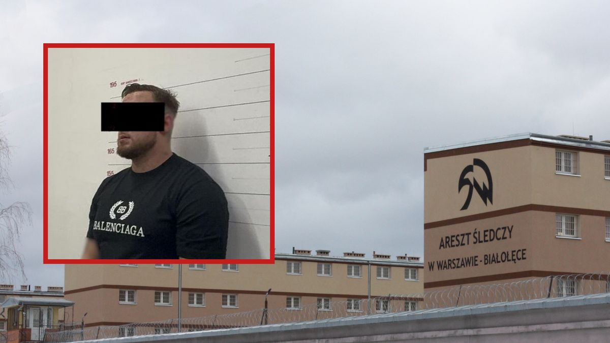 Łukasz Żak spędzi w Areszcie Śledczym Warszawa-Białołęka 3 mce