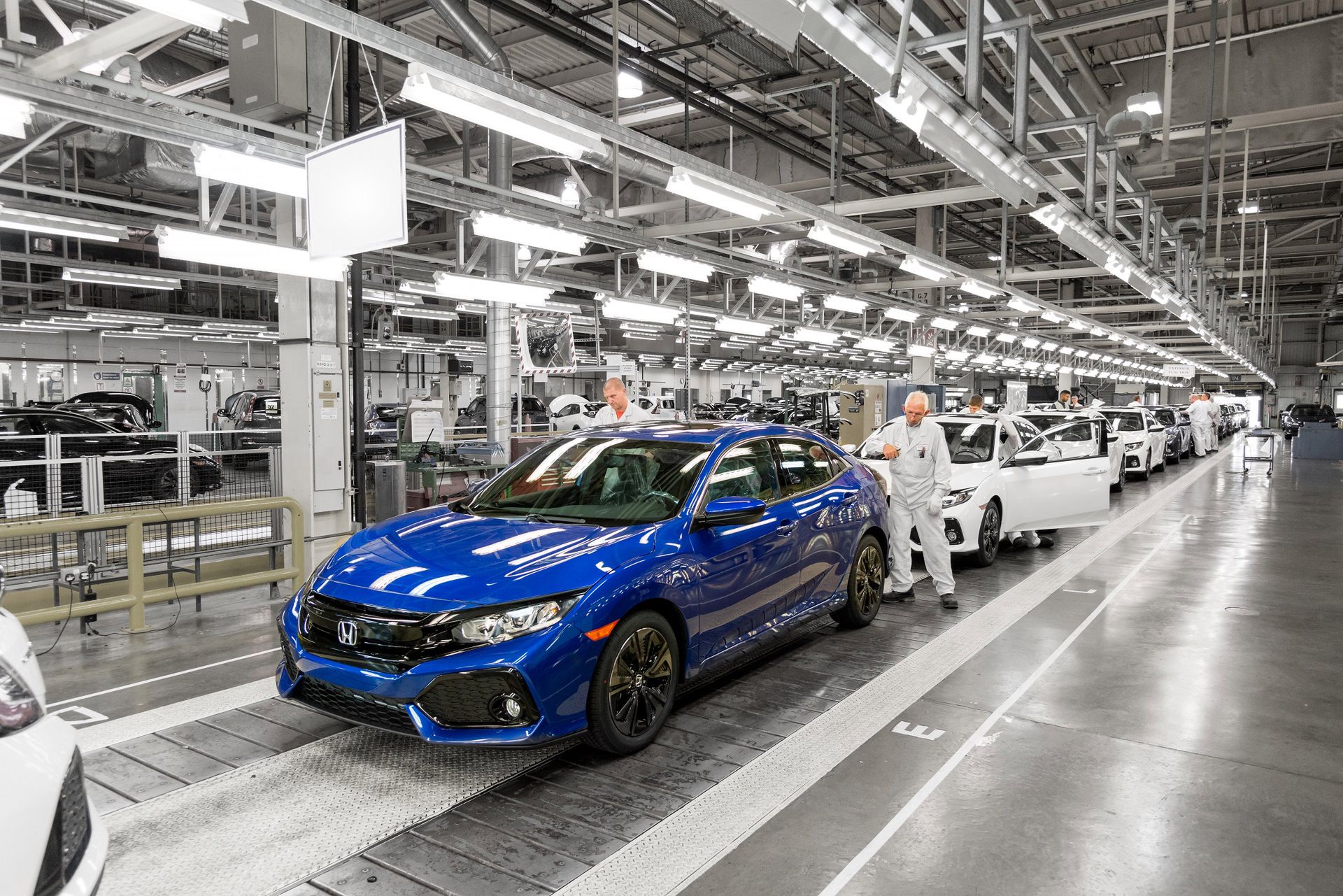 Fabryka Hondy w Swindon. Japoński producent potwierdził, że zostanie ona zamknięta w 2021 roku (fot. Honda)