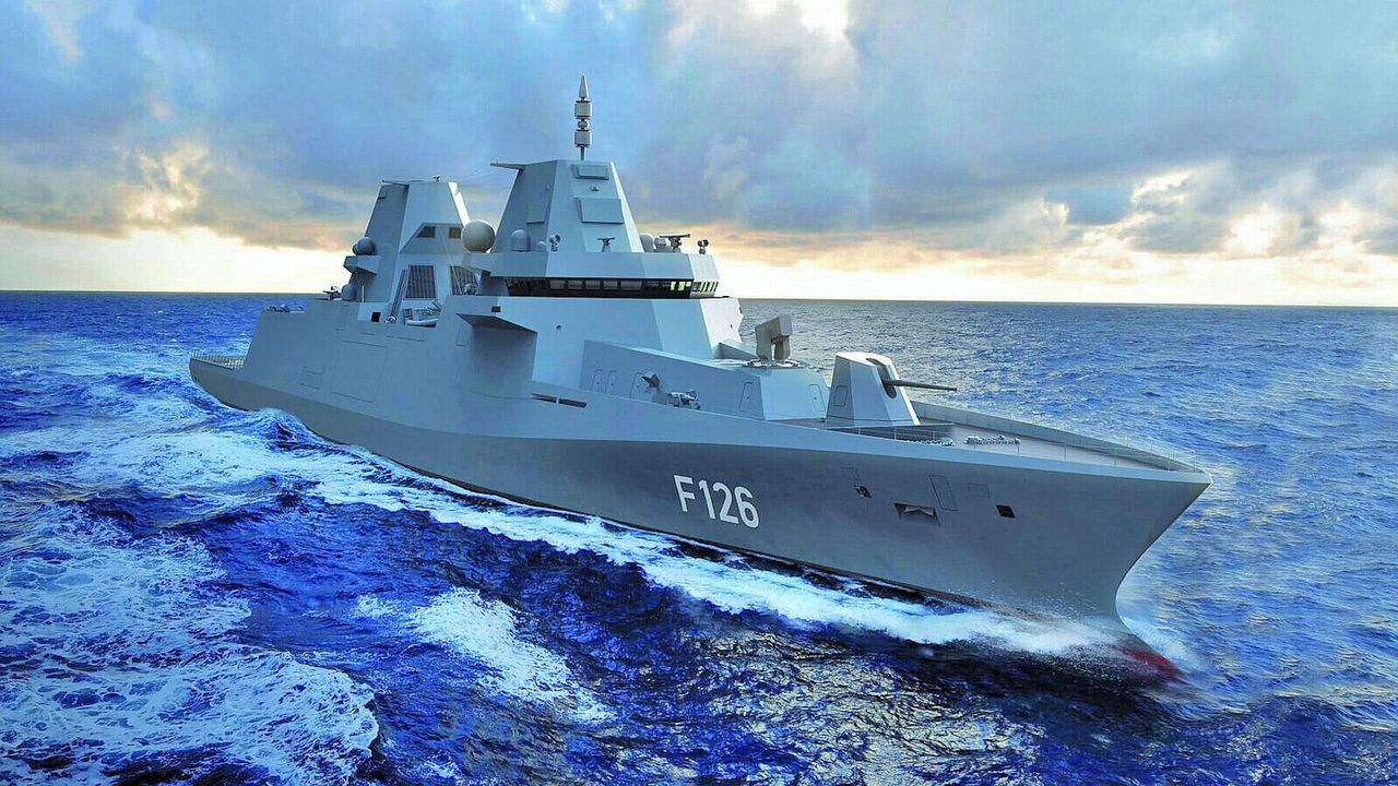 German navy starts building its largest ship since WWII