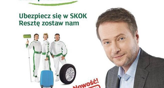 Artur Żmijewski reklamuje polisę od następstw nieszczęśliwych wypadków (wideo)